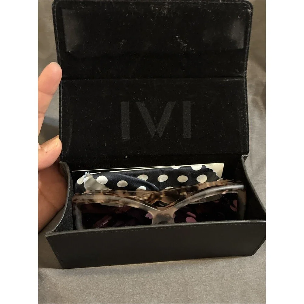 IVI Vision Beverly - Marbled Brown/Tan Gradient Lens Womens New
